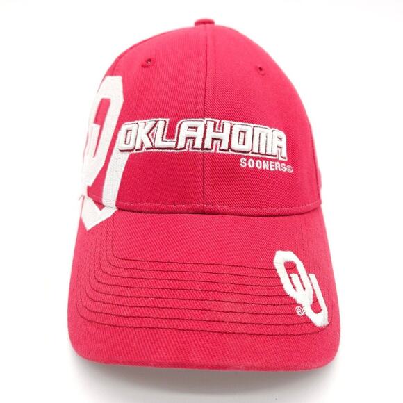 Oklahoma Sooners Strapback Hat Adjustable Cap Drew Pearson ESPN College Gameday - Picture 2 of 7